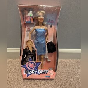 Hilary Duff Movie Star Doll Blue Dress & Accessories Playmates  2004 - NIB Other
